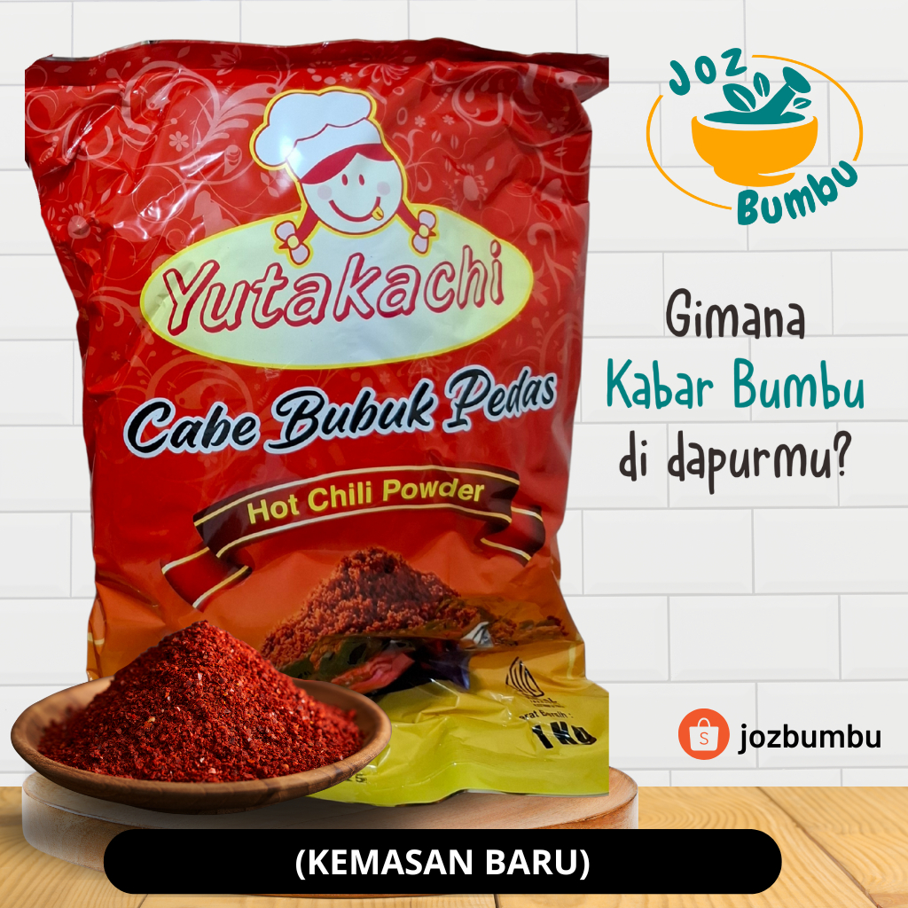 Cabe Bubuk Super Pedas Yutakachi (1Kg)