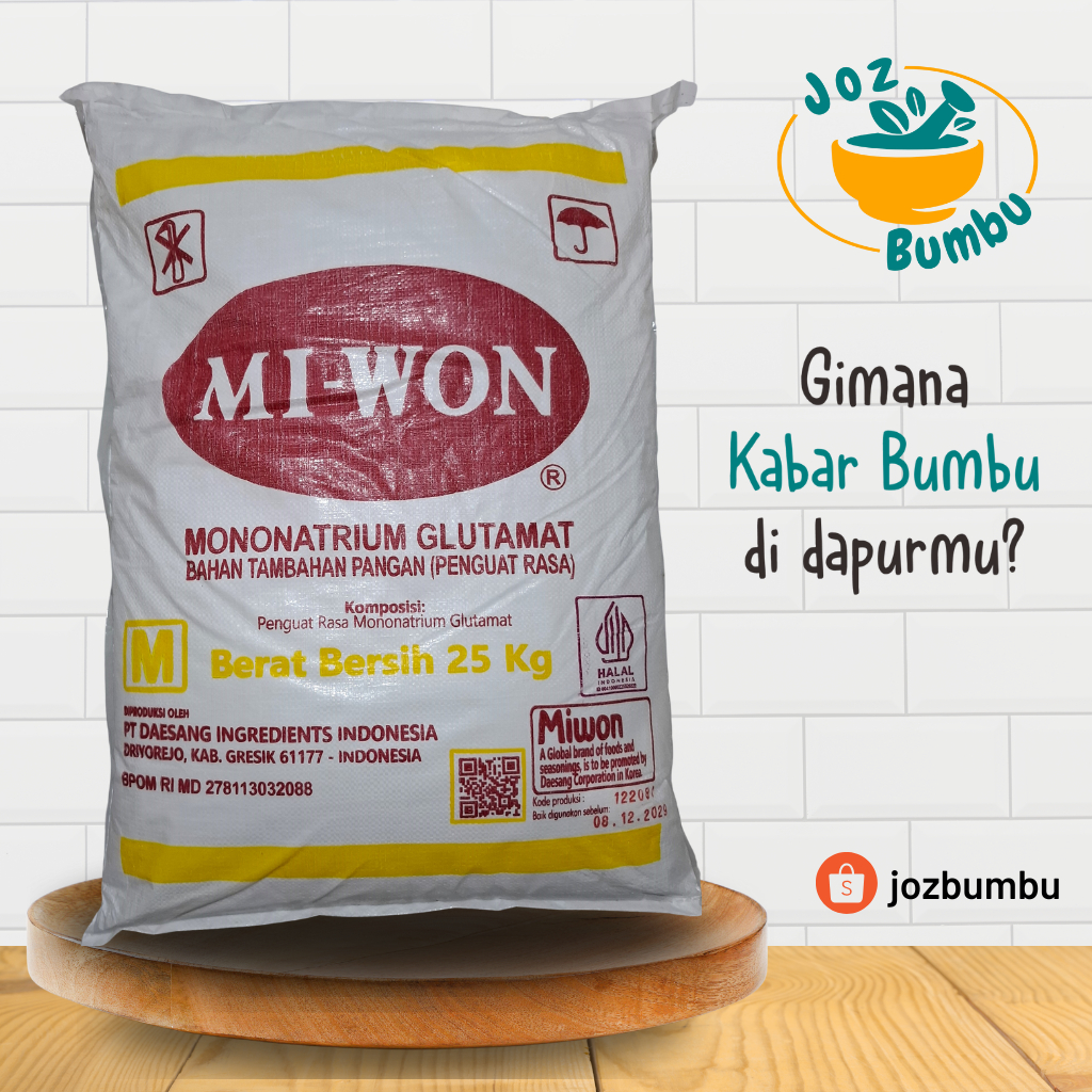 MIWON BULK 25 KG SEDANG (M) | MIWON