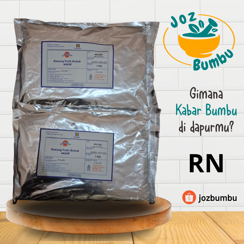 PACHIRA Bawang Putih Bubuk AGLIO RN 1KG