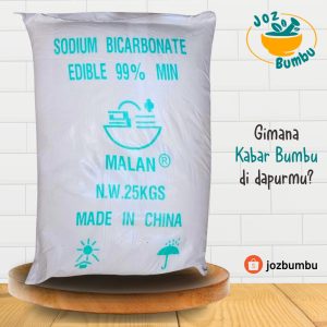 Sodium Bicarbonate / Soda Kue Edible 99% MALAN 25KG